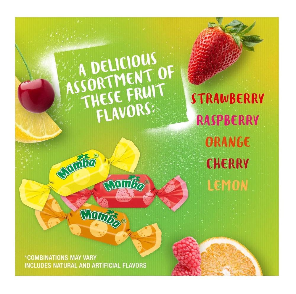 Mamba Raspberry flavor closeup with vibrant berry aroma.
