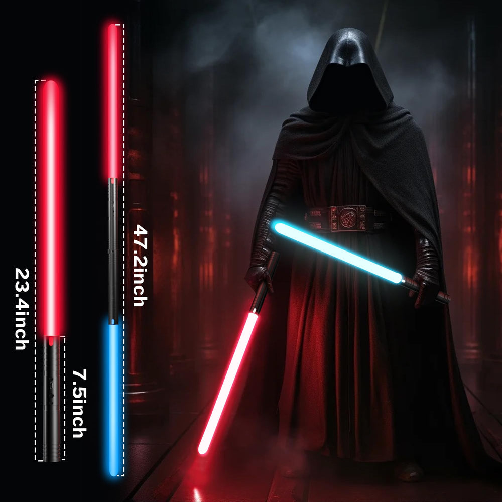MAMXUAN lightsaber motion-sensor play boosts active, energetic games.