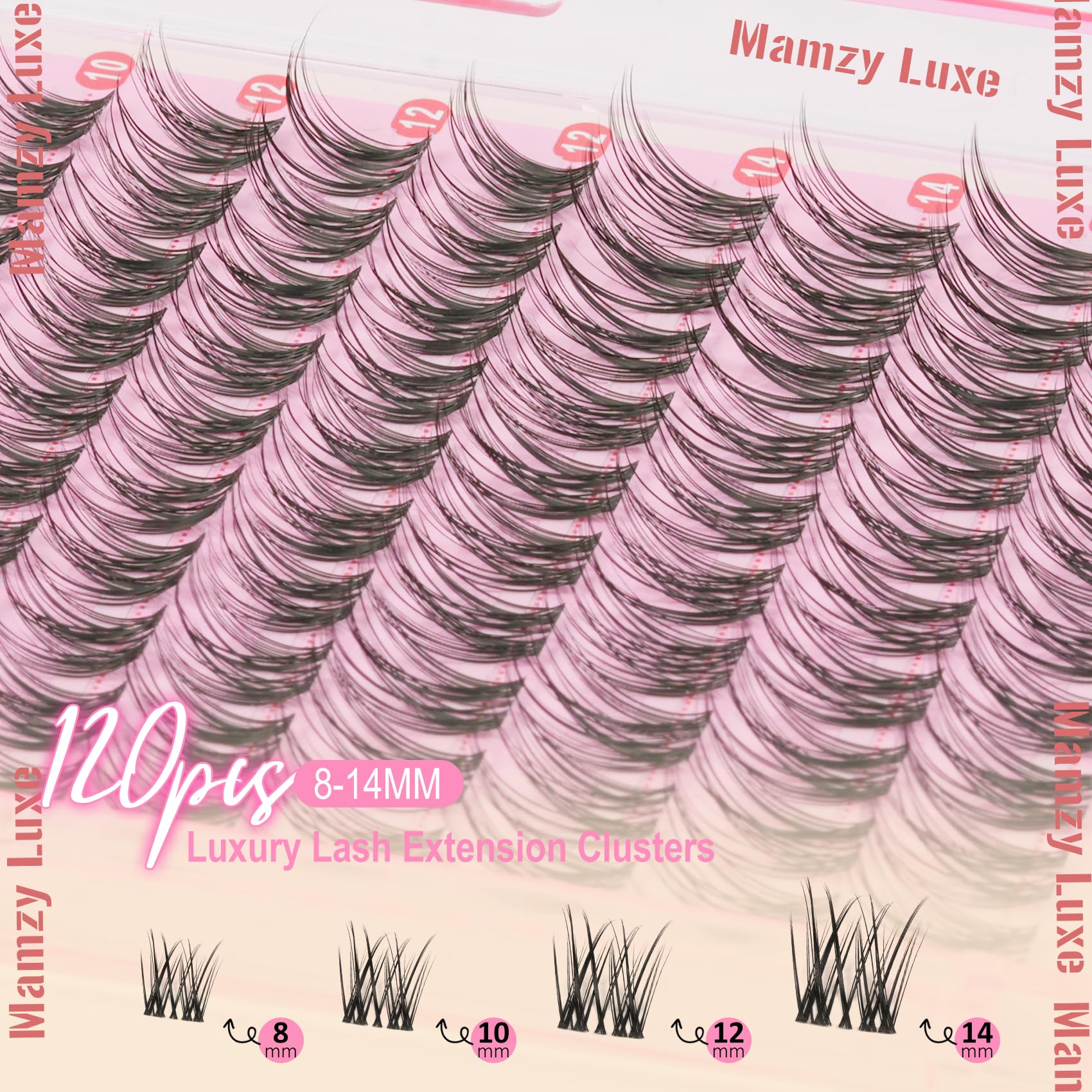 Mamzy Luxe 4-in-1 kit for at-home salon-quality extensions