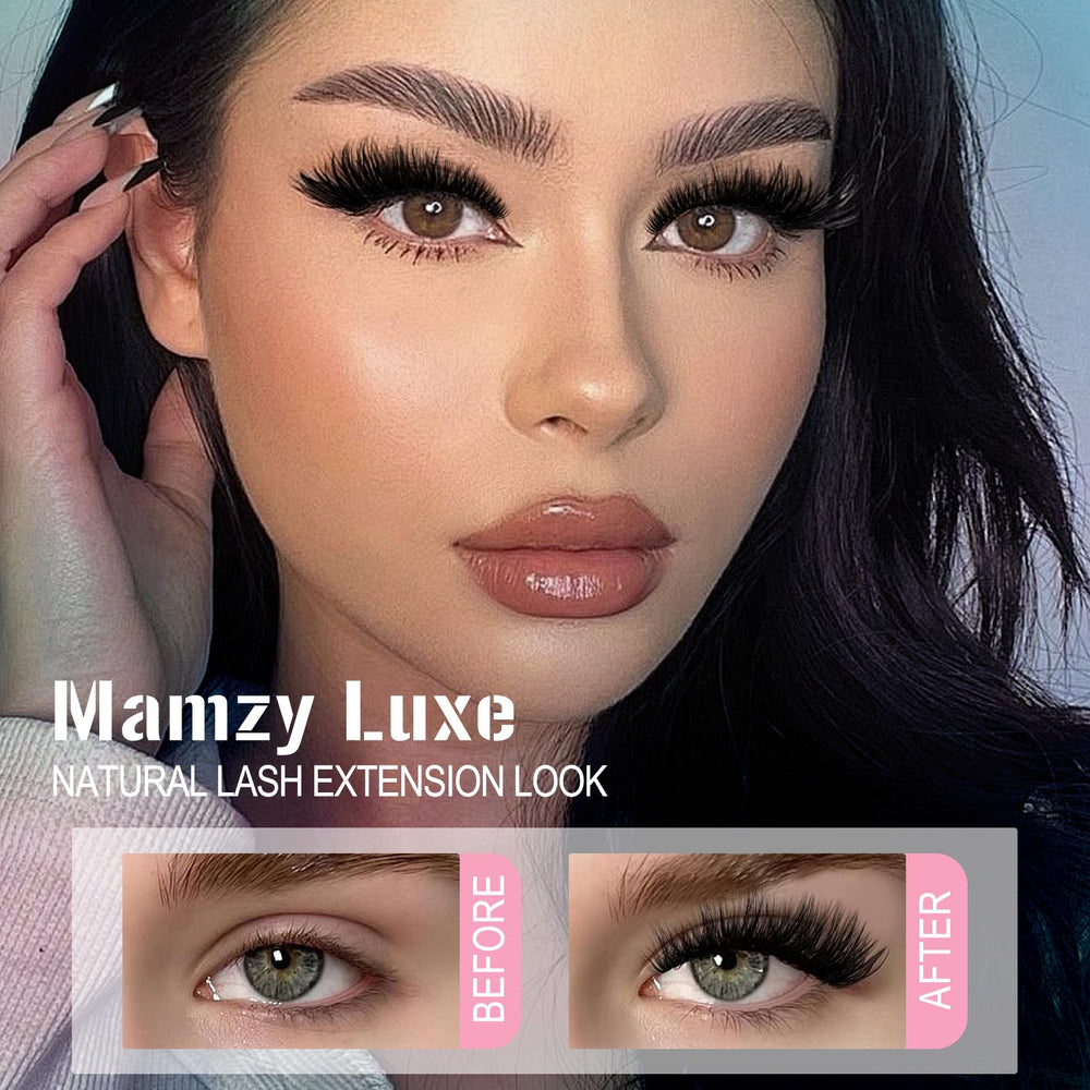 Mamzy Luxe beginner and pro-friendly kit for DIY extensions