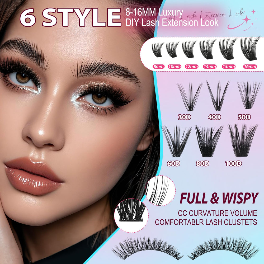 Mamzy Luxe tweezers and brush enable precise application and grooming