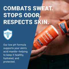 Mando Mt Fuji antiperspirant stick closeup shows smooth texture for easy application