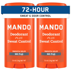 Mando Mt Fuji antiperspirant stick front view for all-day dryness