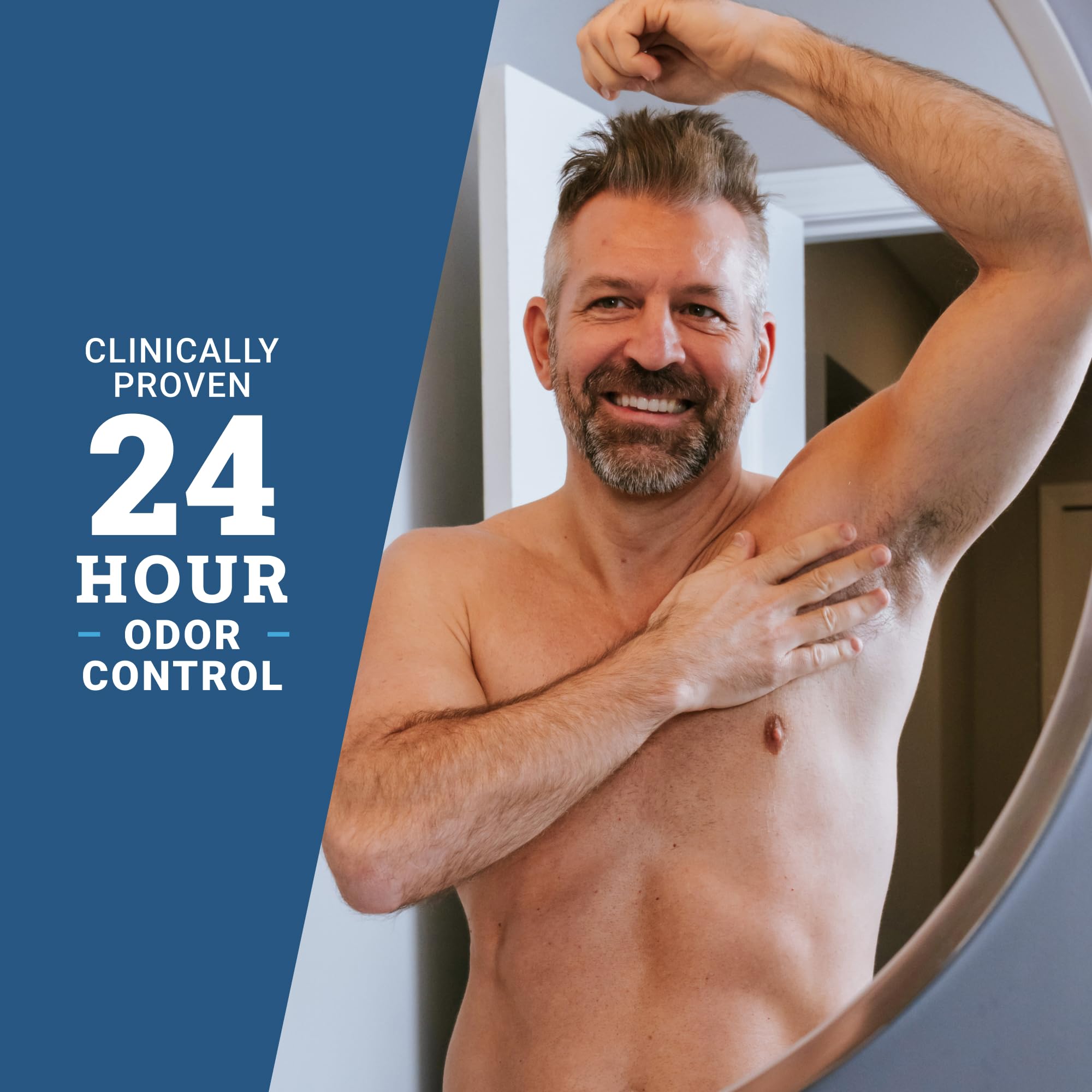 Mando Deodorant Wipes label aluminum-free highlights skin-friendly care.