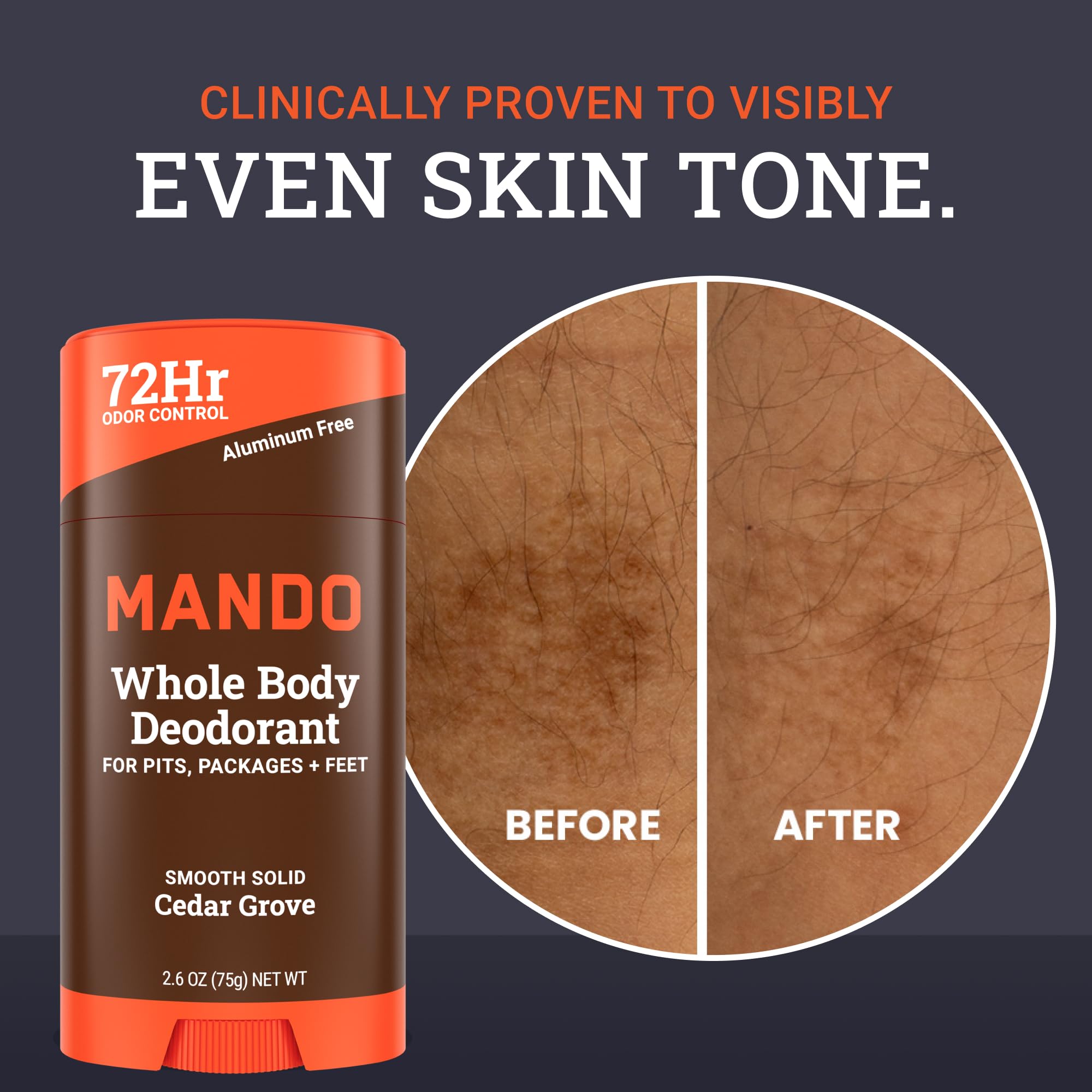 Mando Cedar Grove odor-control 72 hours for extended freshness