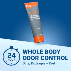 Close-up of creamy foam from Mando Odor Shield Body Wash for daily cleansing