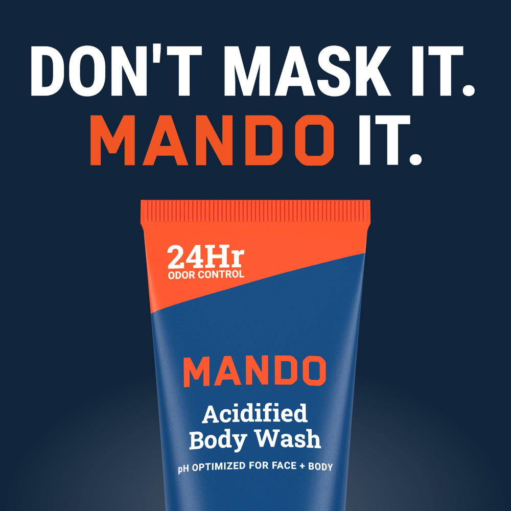 8.5-ounce Mando Odor Shield Bottle size displayed for reference