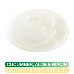 Mane 'n Tail cucumber-aloe hair care product image ready for refreshing hydration.