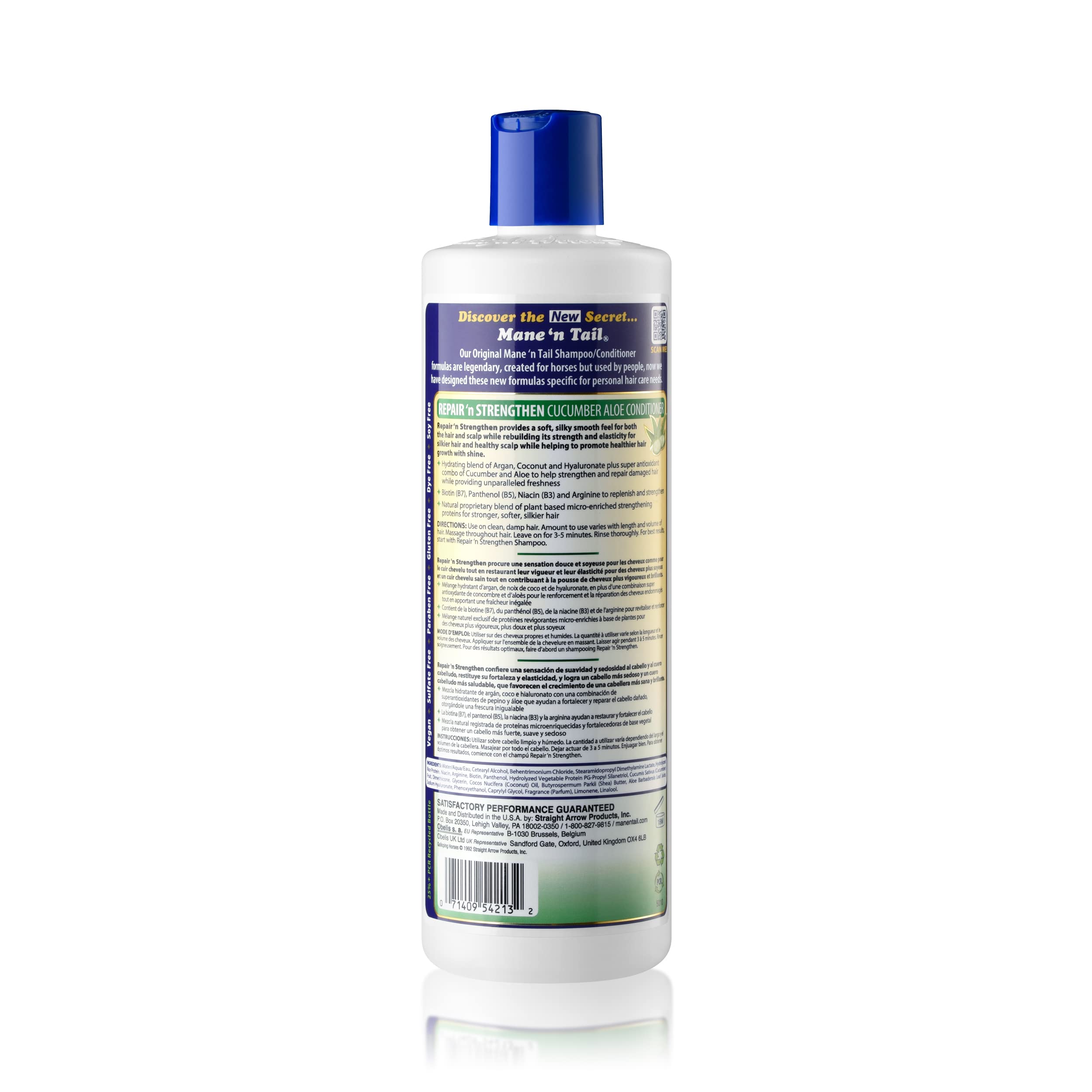 Mane 'n Tail made-in-usa logo highlights trusted American-made production.