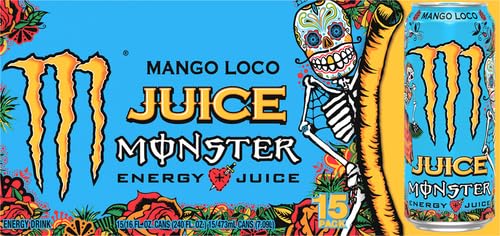 Mango Loco label design close-up showcasing exotic fruit notes