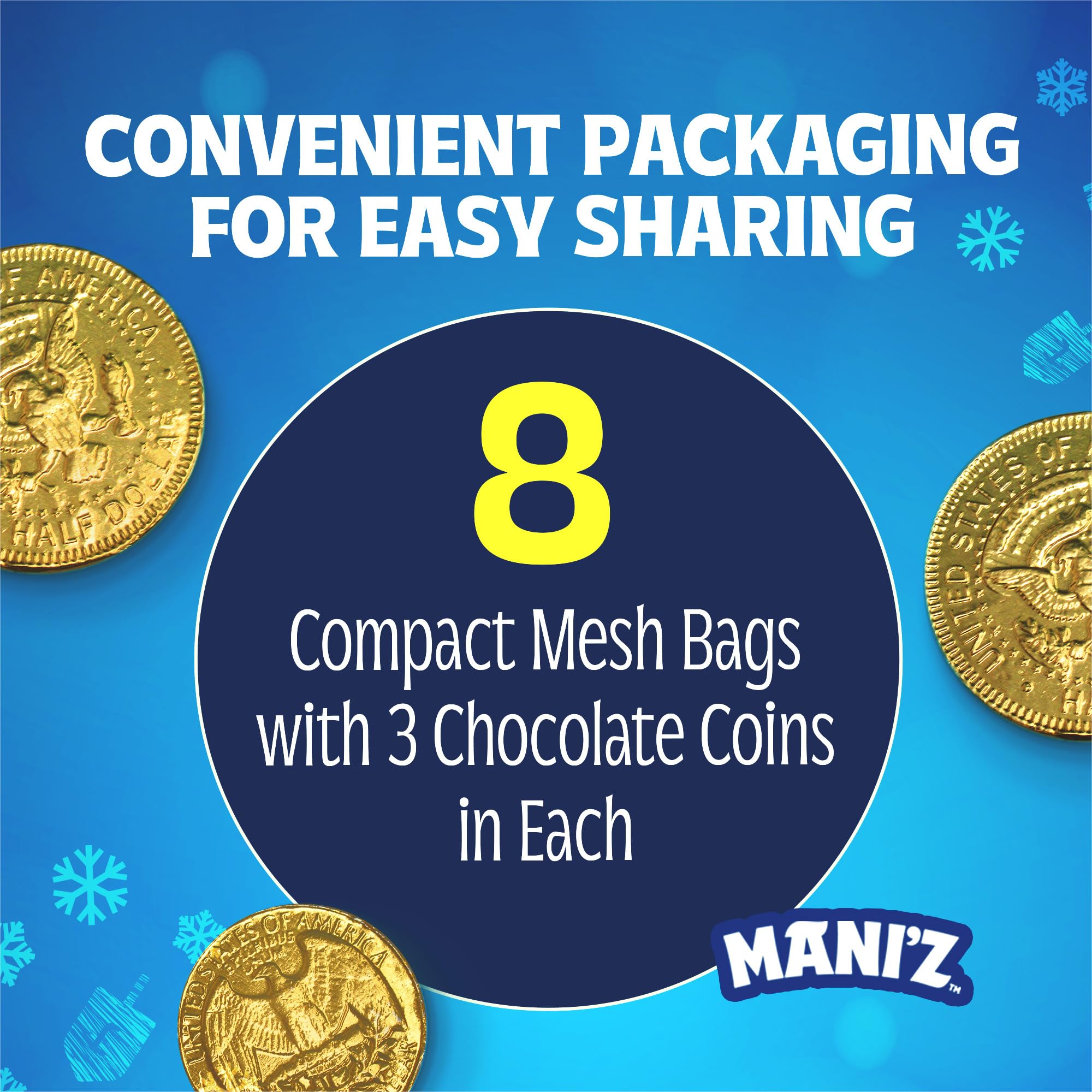 Manischewitz Gold Milk Chocolate Coins holiday table setup ideas
