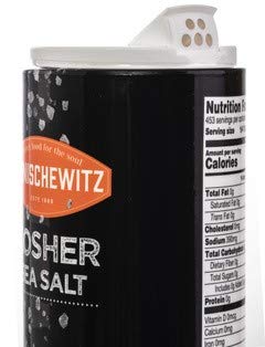 Manischewitz premium kosher salt from Italy delivers Mediterranean mineral flavor