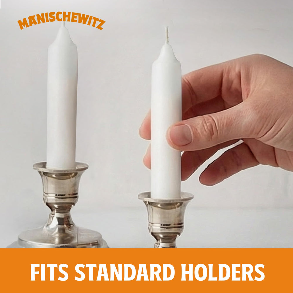 Manischewitz candles act as emergency blackout lighting when needed