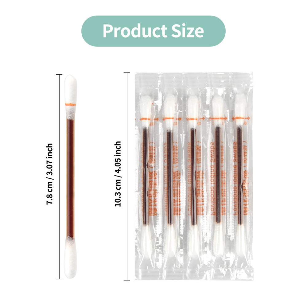 Manna MedTech iodine swabs baby friendly gentle on delicate skin.