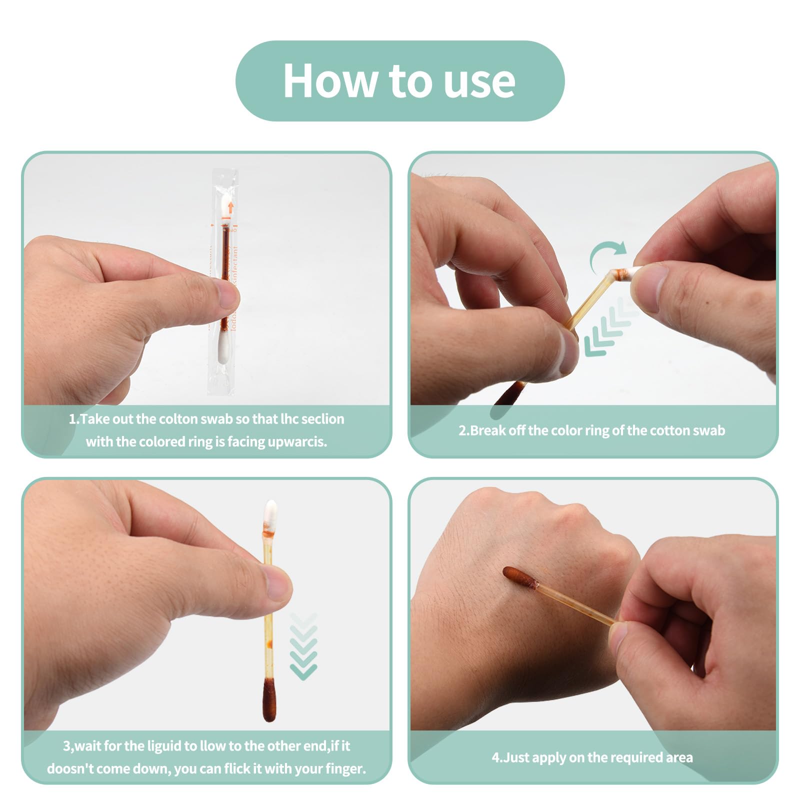Manna MedTech iodine swabs travel ready for outdoor adventures.