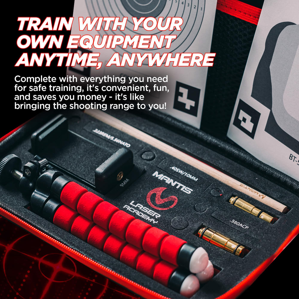 Mantis Laser Academy carrying case for easy transport