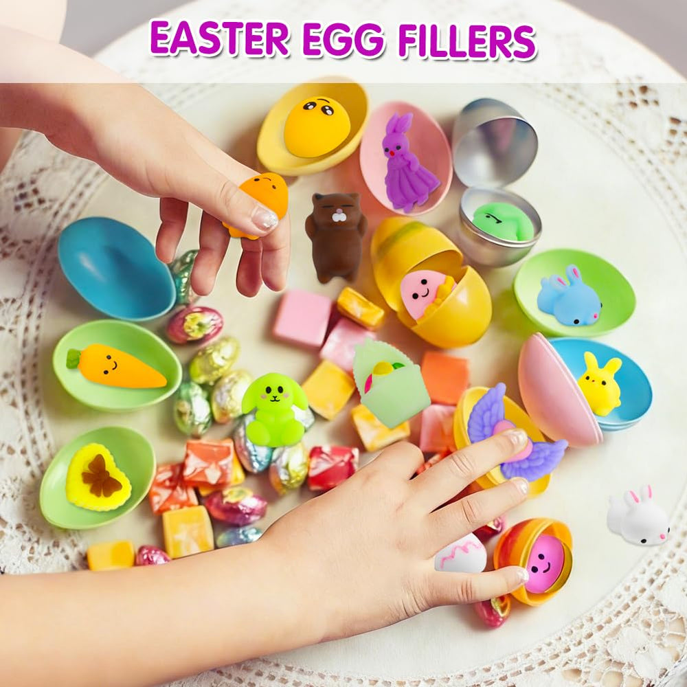 Mantyplay Easter Mochi Carrot squishy for basket fillers and sensory play.