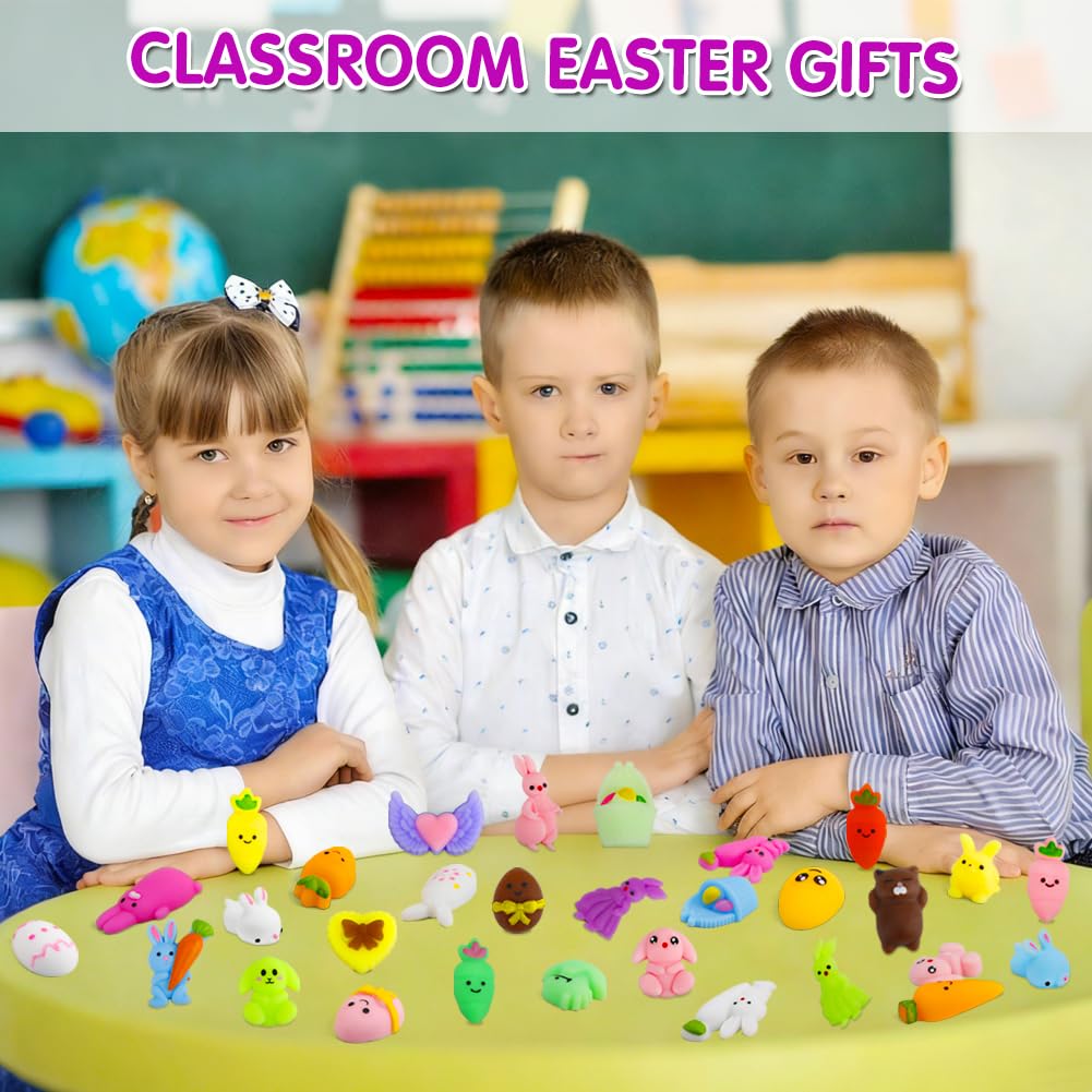 Mantyplay Easter Mochi Variety squishies for games and festive decoration.