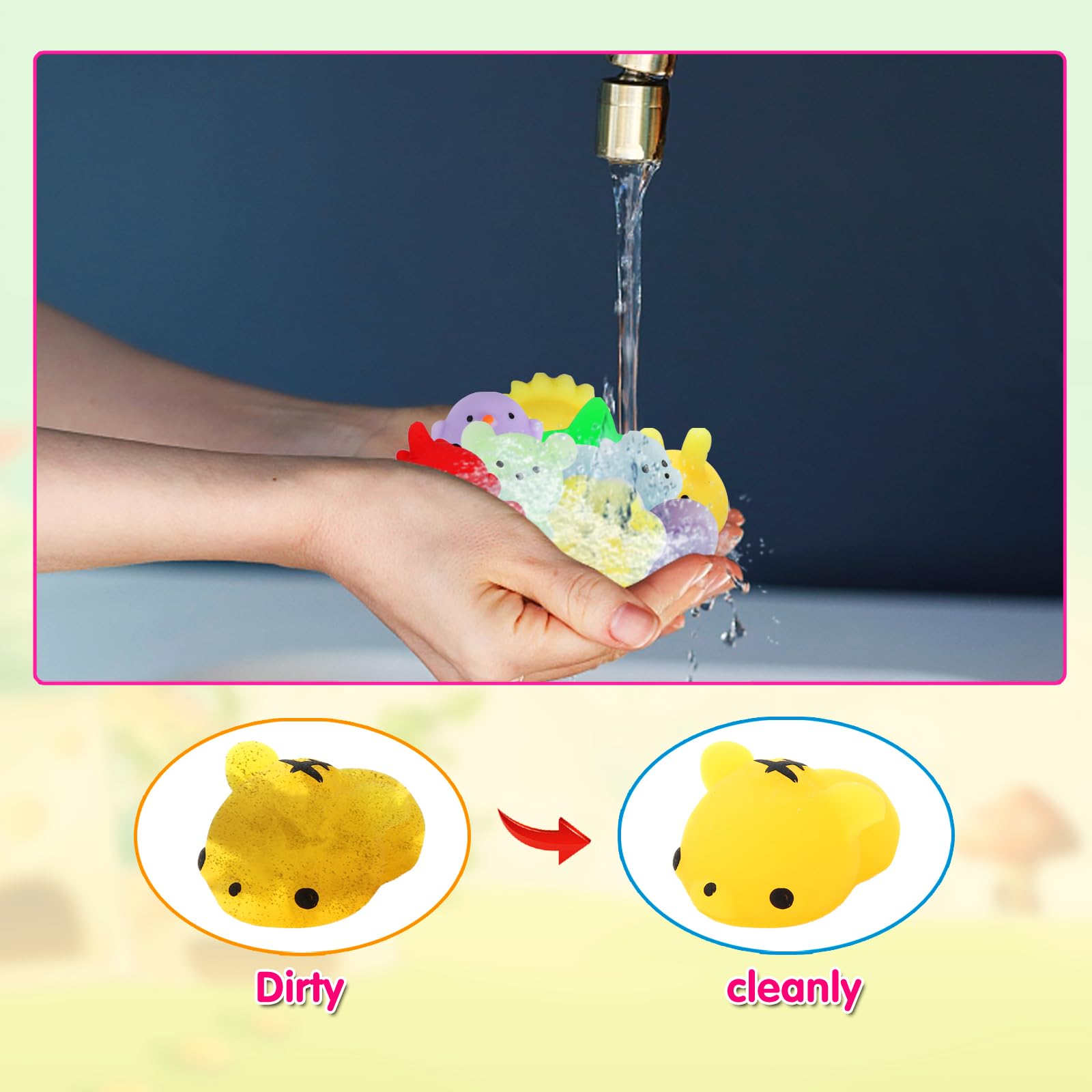 Mantyplay Mochi squishies serve as travel quiet toys on trips.