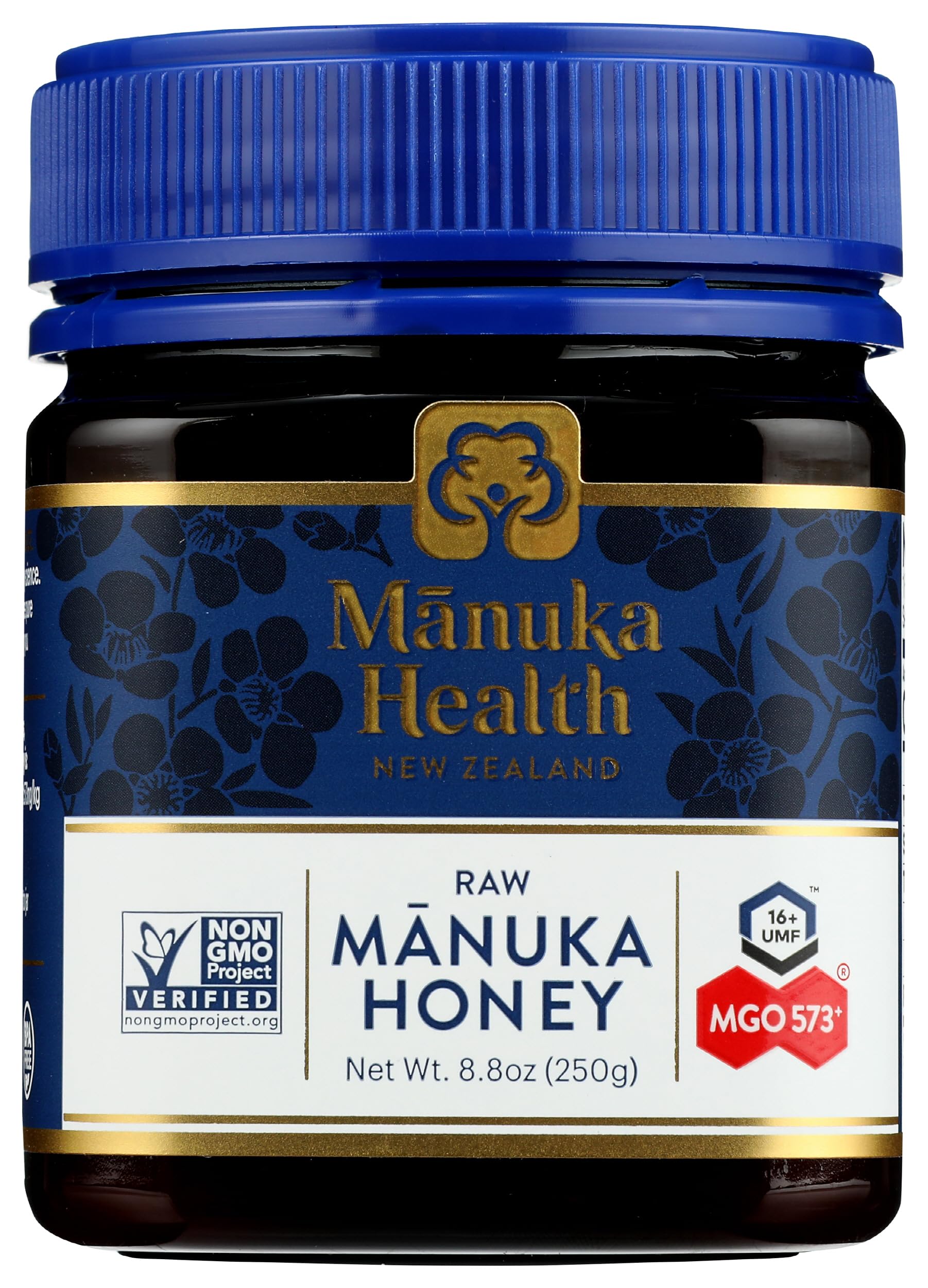 Manuka Health UMF 16+ QR code lid, traceable origin