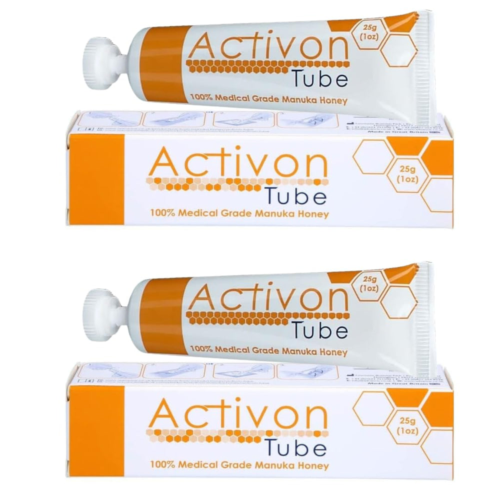 ActivOn medical grade Manuka honey gel tube 25 g for wound care