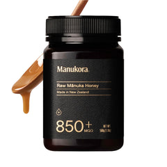 Manukora Raw Manuka honey jar shows premium texture for daily wellness