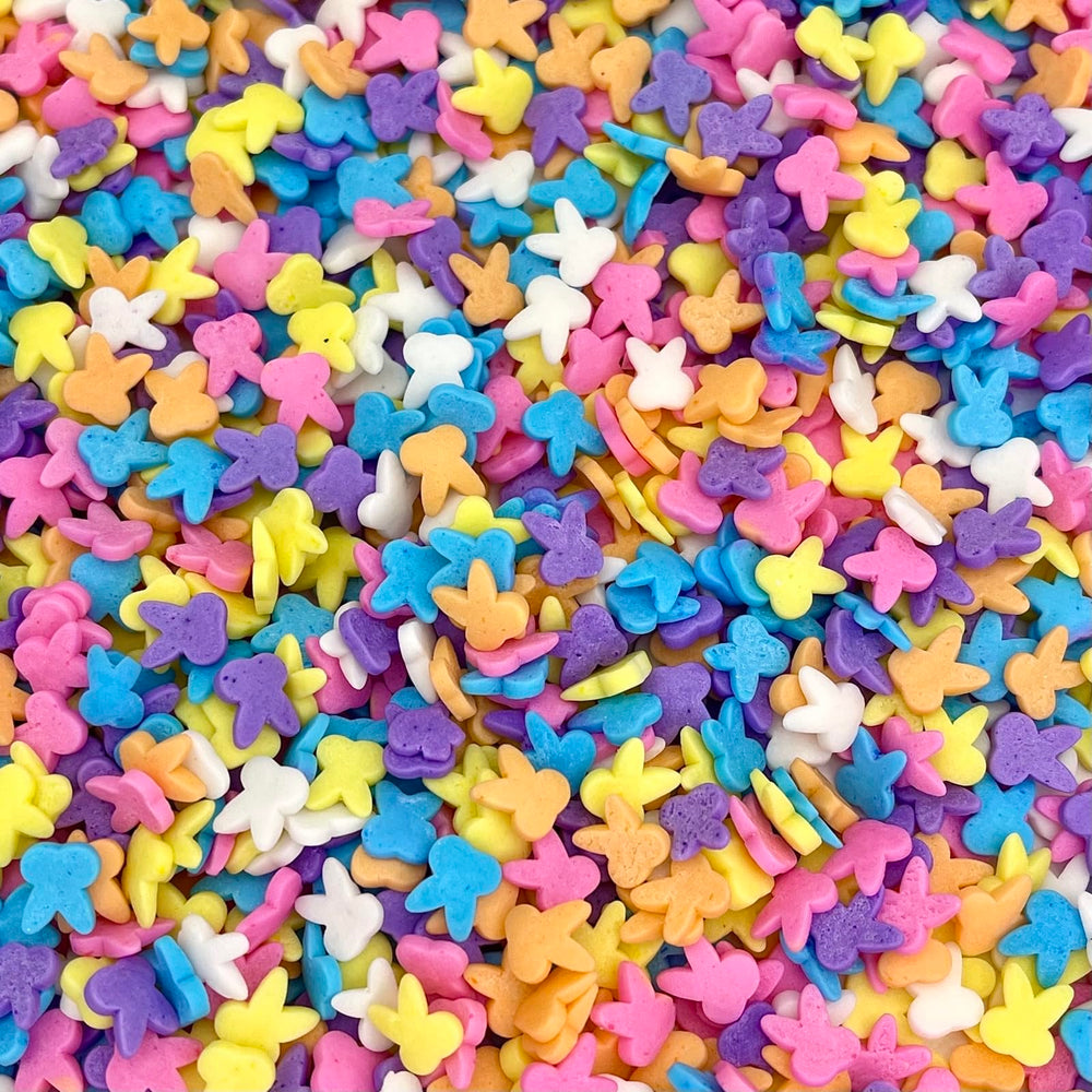 Manvscakes pastel sprinkles for cupcakes and ice cream, vibrant and festive.