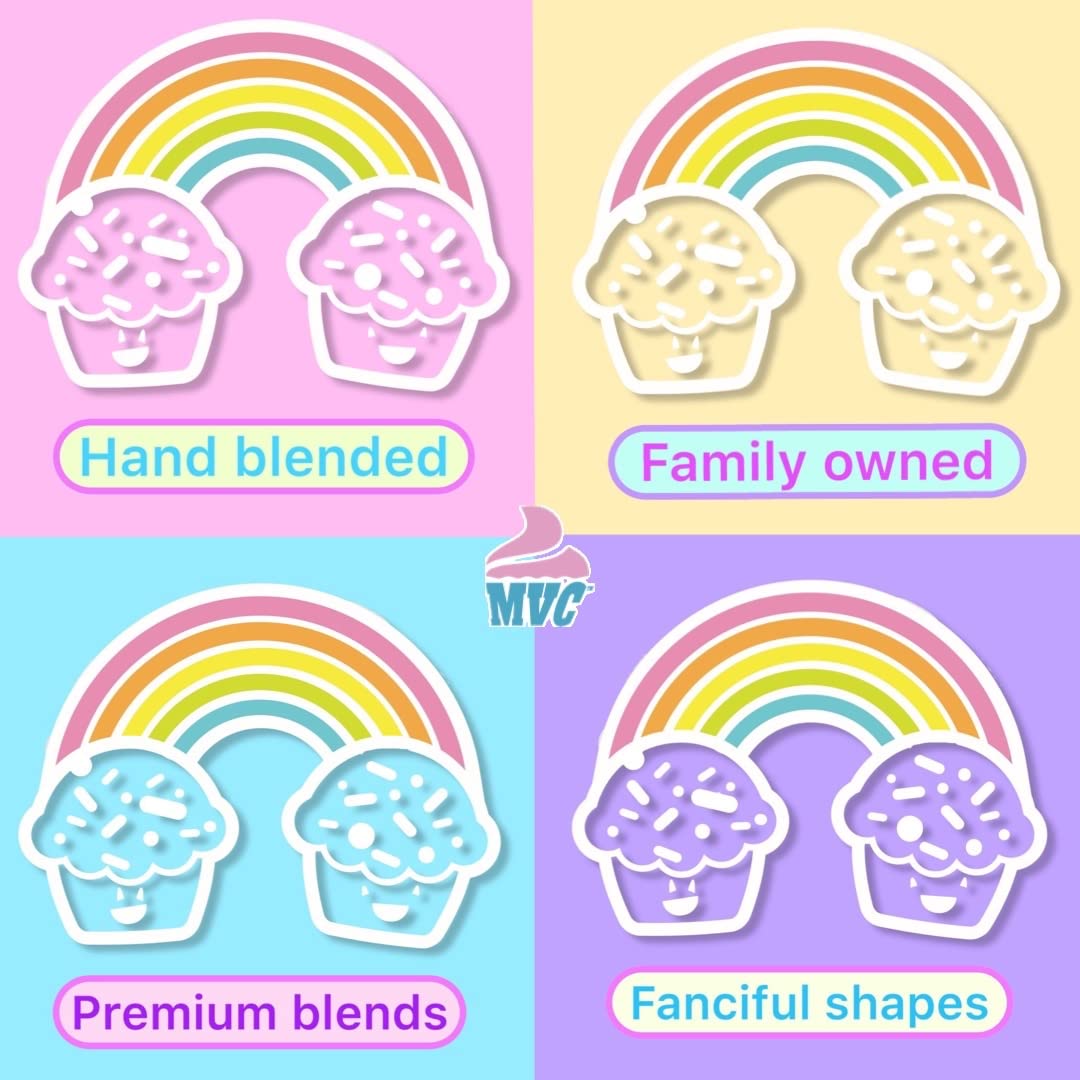 Manvscakes sprinkles for cakes and cupcakes offers a glossy, festive finish for cakes and cupcakes.