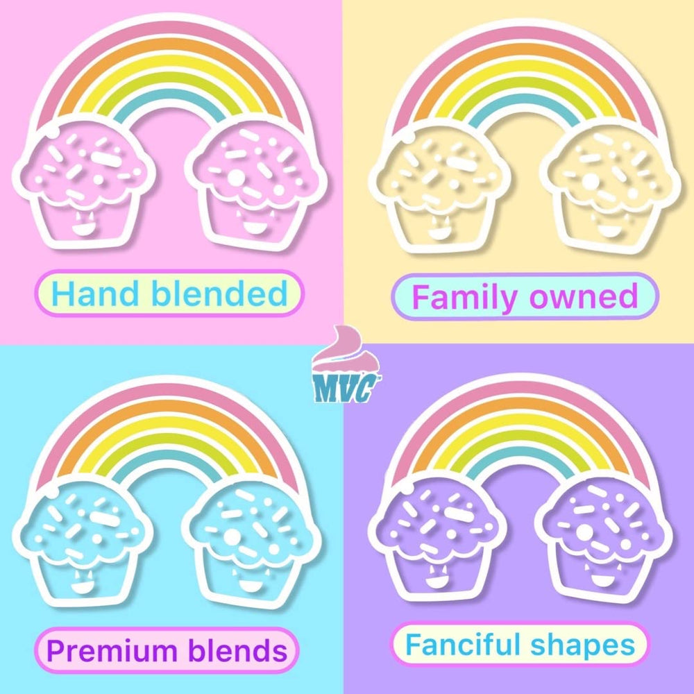 Manvscakes sprinkles for cakes and cupcakes offers a glossy, festive finish for cakes and cupcakes.