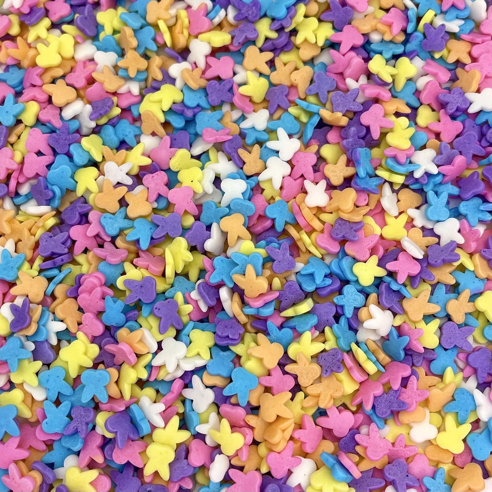 Manvscakes spring sprinkles brighten cereal treats and hot cocoa.