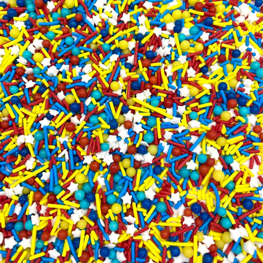 Manvscakes sprinkles confetti sprinkles add whimsy and color to cupcakes, cookies, and desserts.