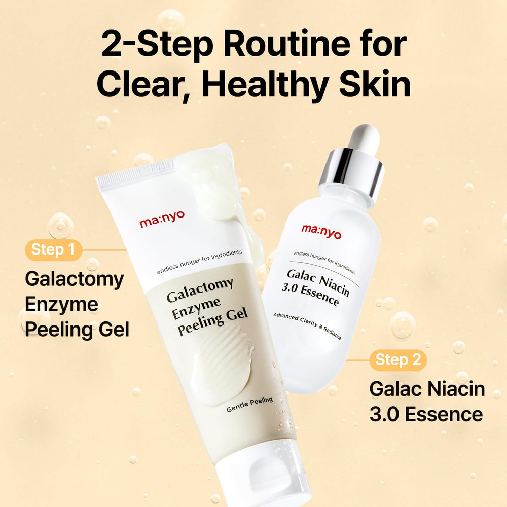 Radiant skin after gentle exfoliation reveals natural glow