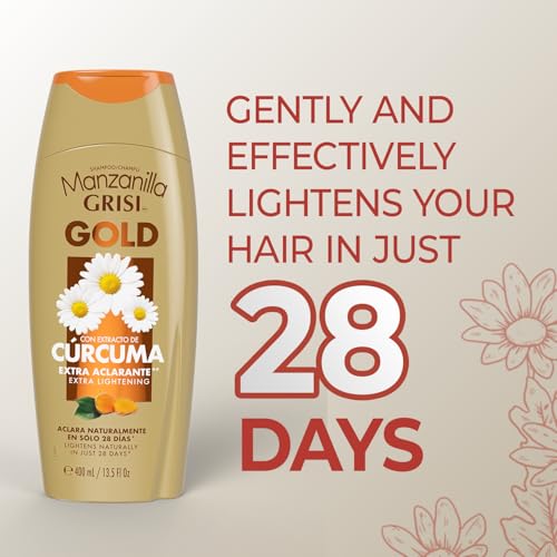 Grisi Manzanilla Gold chamomile bloom suggests soothing scalp support