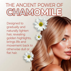 Leave-in application shown on damp hair for quick styling