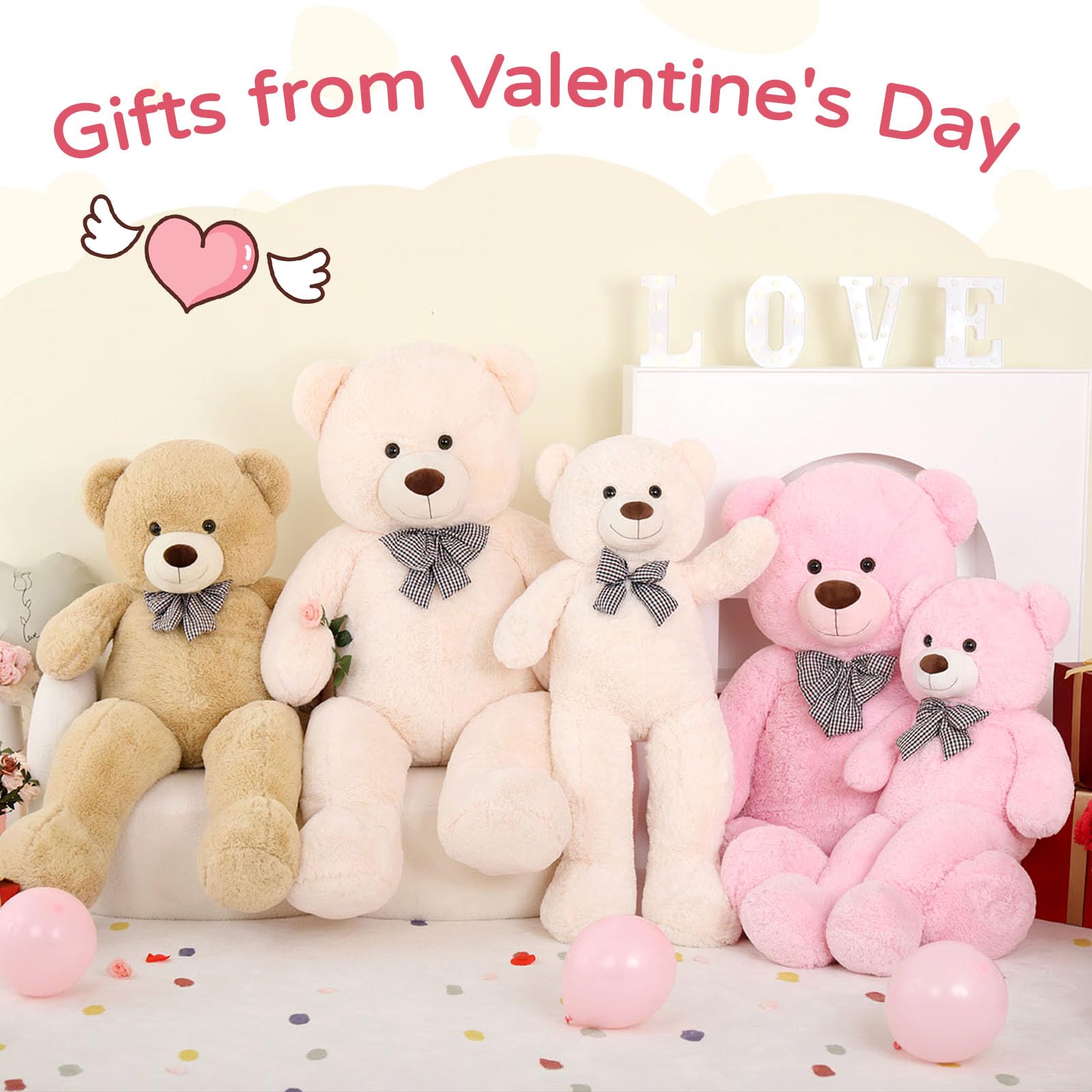 MaoGoLan room decor teddy brightens bedrooms and playspaces.