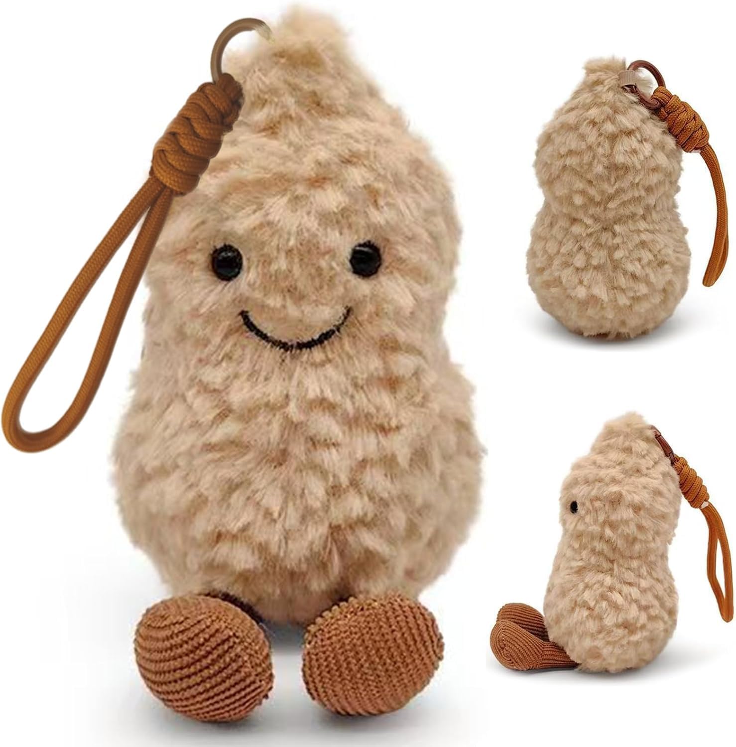 Maomoto beige fluffy exterior, soft texture for gentle hugs