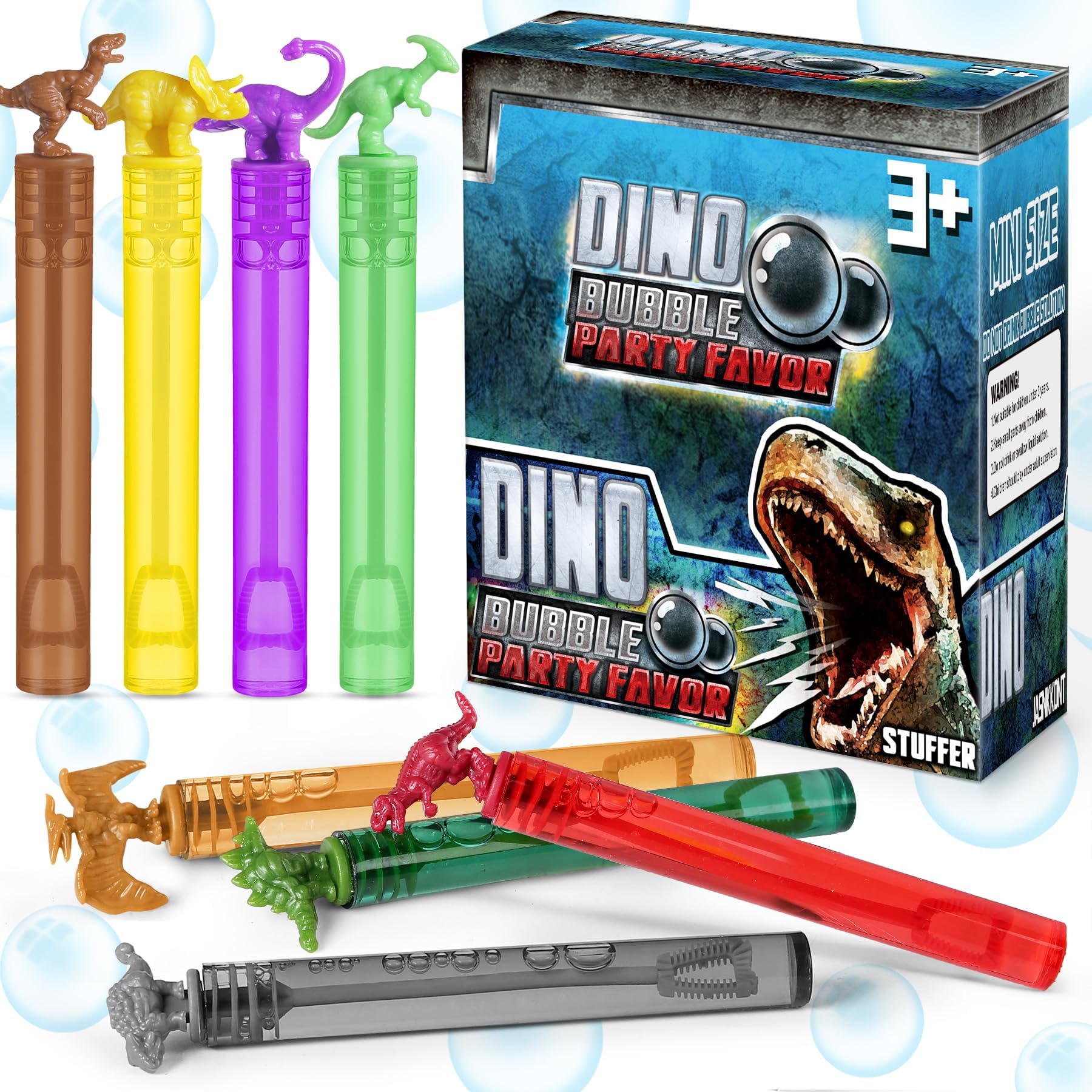 Mapixo bubble wands pocket size at 4.2 inches, easy for small hands.