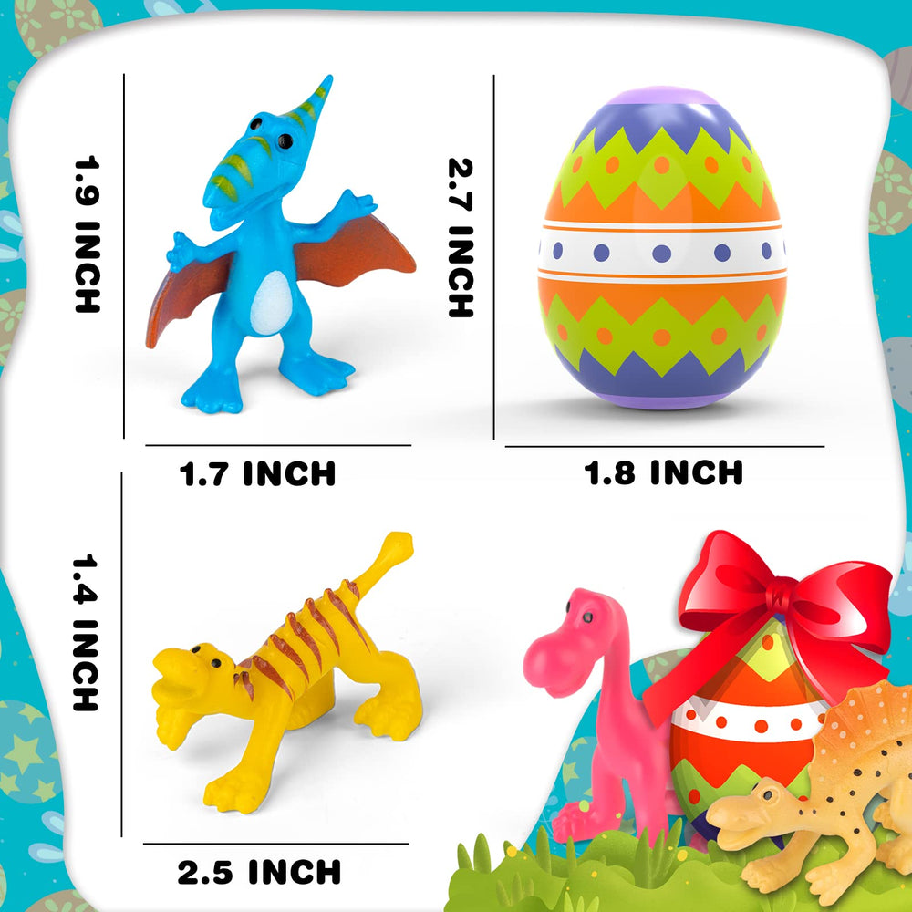 Mapixo Easter eggs invite a dino treasure hunt with prefilled toys