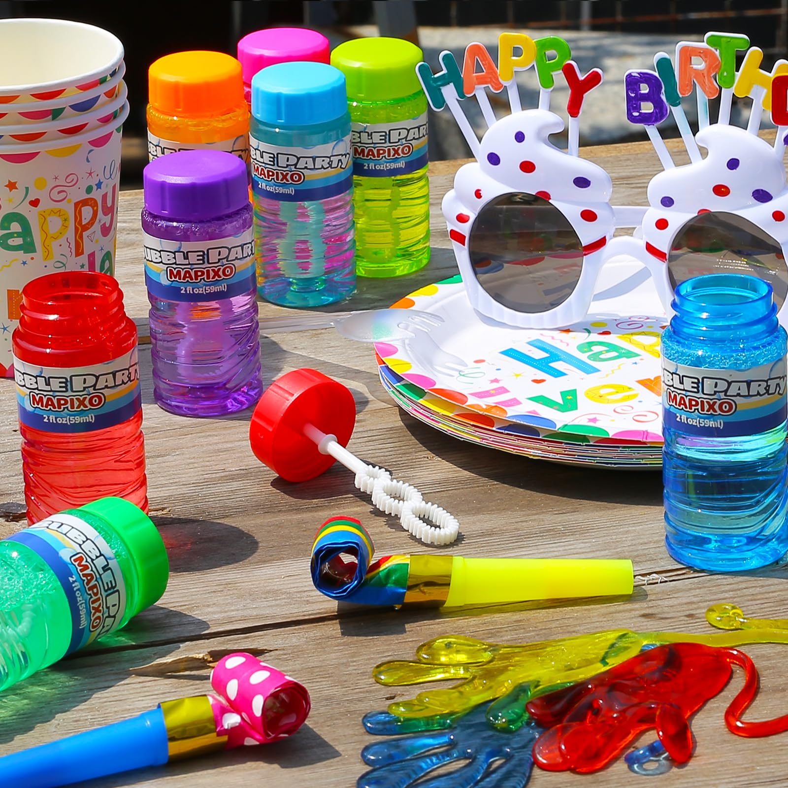 Mapixo party favors bubble toy set ideal for kids at events