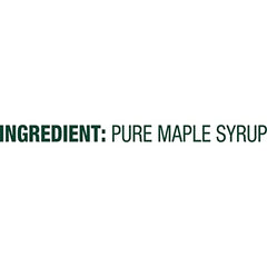 Maple Grove Farms Grade A maple syrup being poured over pancakes
