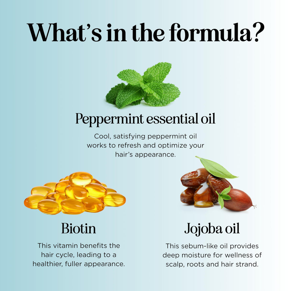 Argan oil droplets on hair from Maple Holistics formula for nourishing shine.