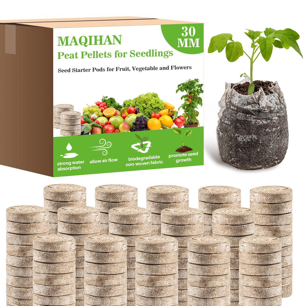 Maqihan 30mm seed pellets ready to start seedlings efficiently