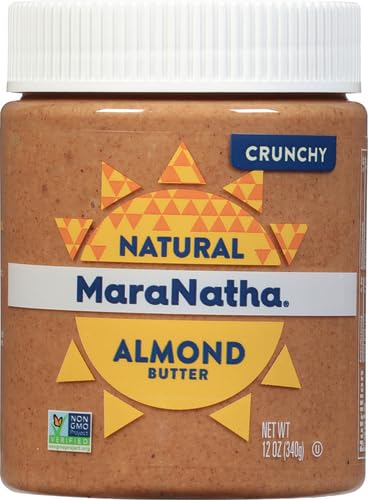 California almonds roasted for MaraNatha Crunchy Almond Butter flavor.