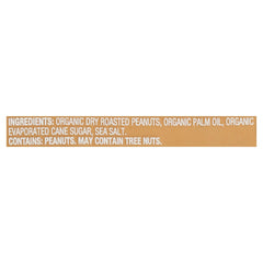 MaraNatha Organic Peanut Butter Label highlights organic ingredients for clean snacking.