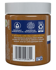 Toast topped with MaraNatha almond butter showing gluten-free spread