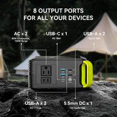 MARBERO included solar panel charges phones and lights on sunny days