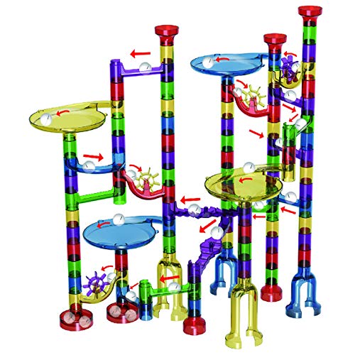 Marble Mania durable plastic construction designed for young builders