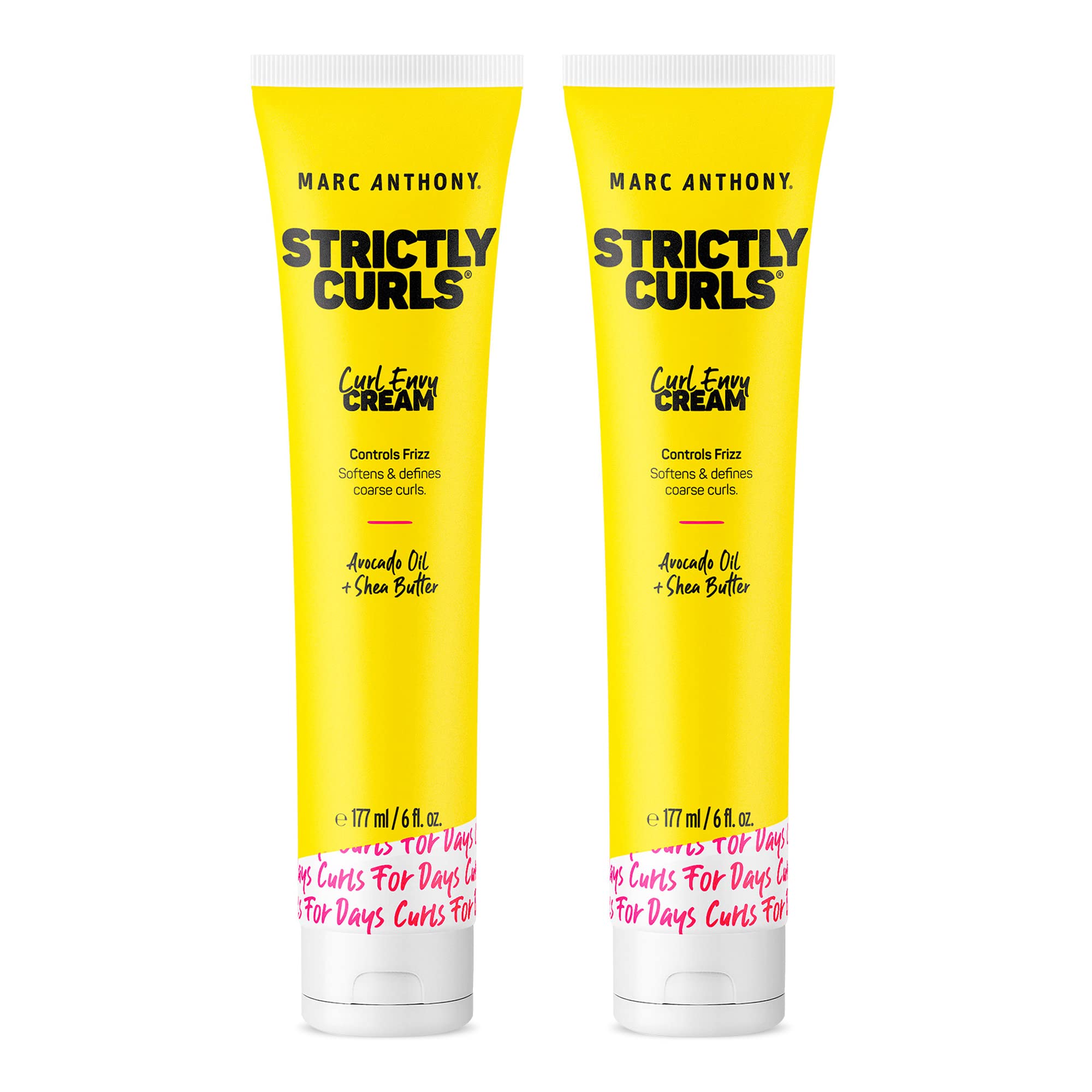 Marc Anthony Curl Cream jar with shea butter for defined curls