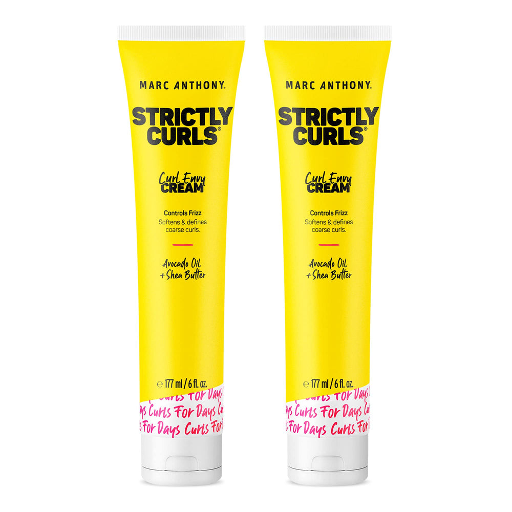 Marc Anthony Curl Cream jar with shea butter for defined curls