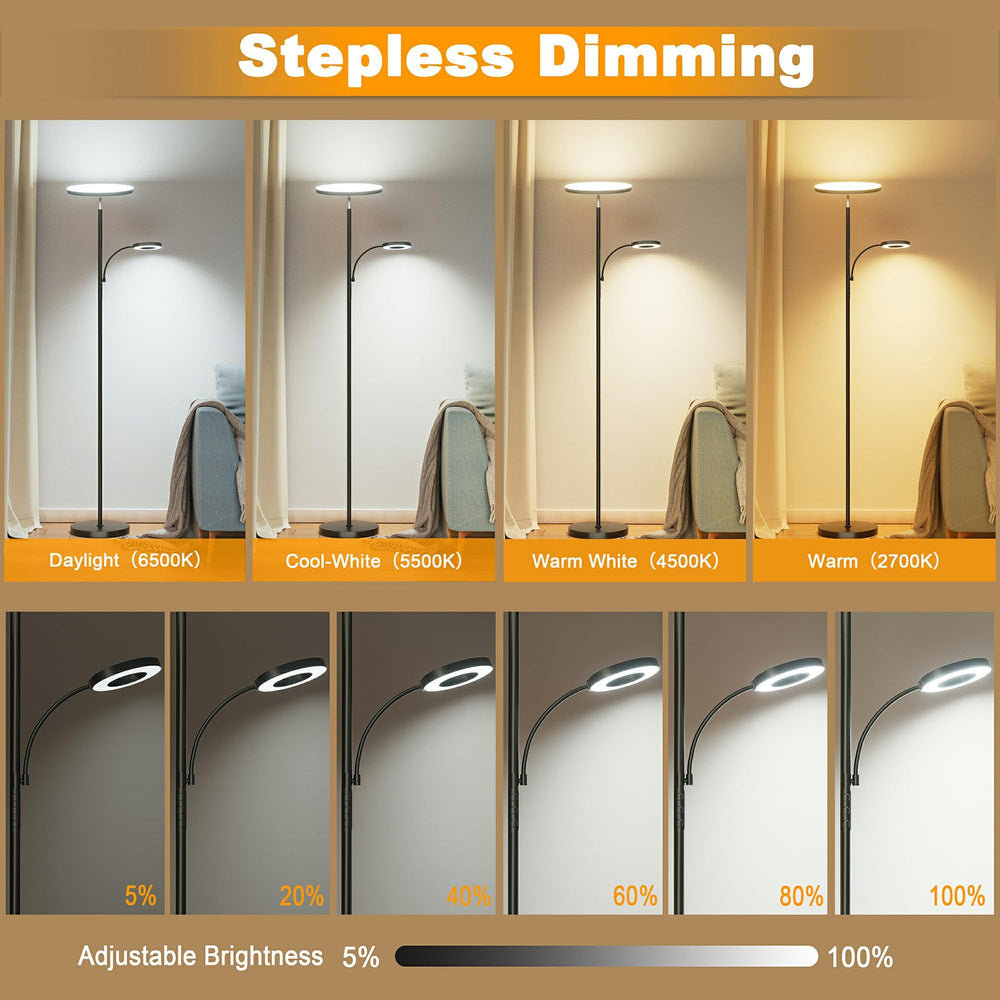 Marctronic lamp stepless dimming for precise ambient lighting